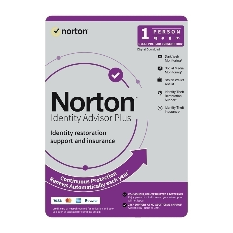 Norton Antitrack 1U 1 D 1 YR