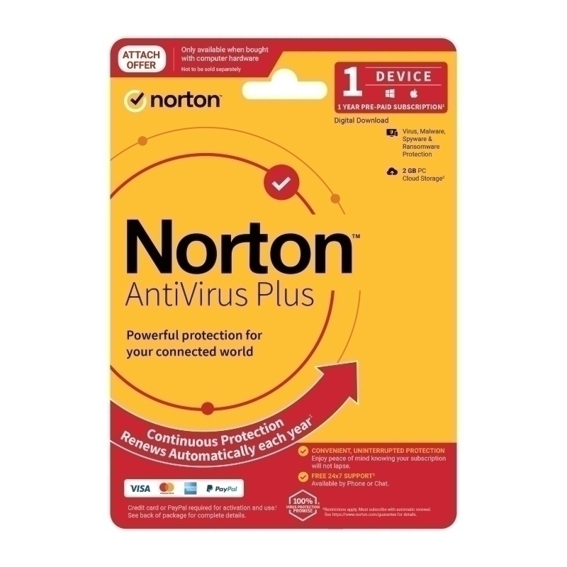 Norton AntiVirus 1U 1D Key