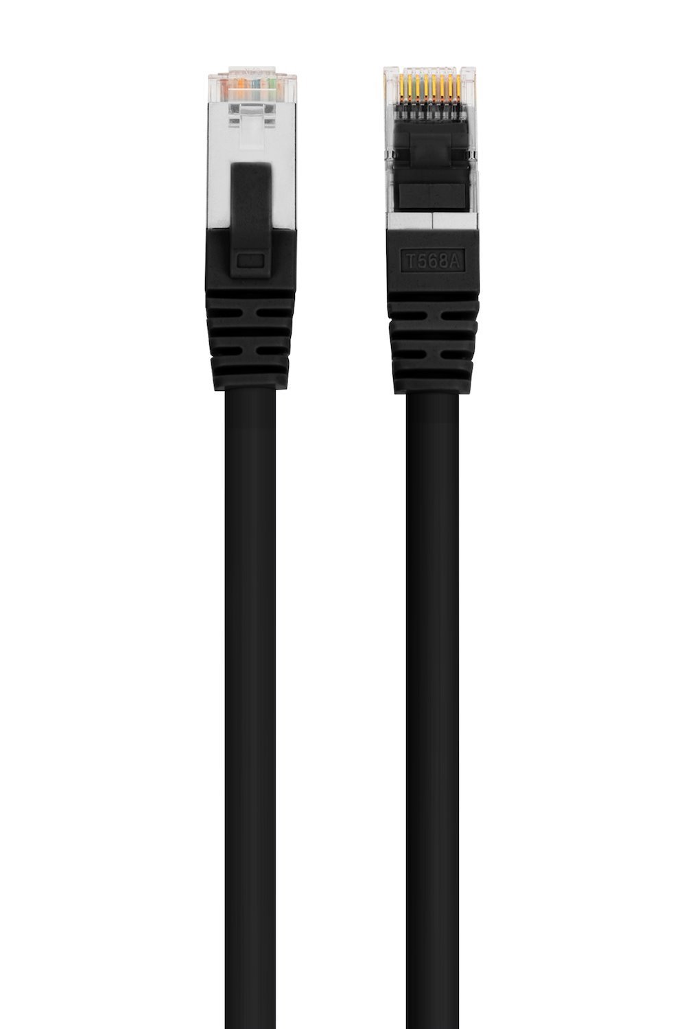 Comsol 10MTR 40GbE Cat 8 S/FTP Shielded Patch Cable LSZH - Black