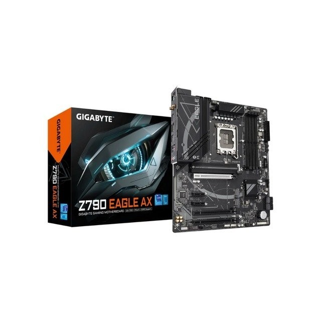 Gigabyte Z790 Motherboard, DDR5(4), Sata(4), M.2(3), Atx, Wifi, 3YR WTY