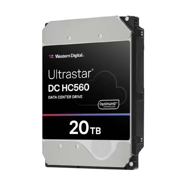 Western Digital WD Ultrastar 20TB 3.5" Enterprise HDD Sata 512MB 7200RPM 512E TCG P3 DC HC560 24X7 Server 2.5Mil HRS MTBF (Wuh722020ale6l4)