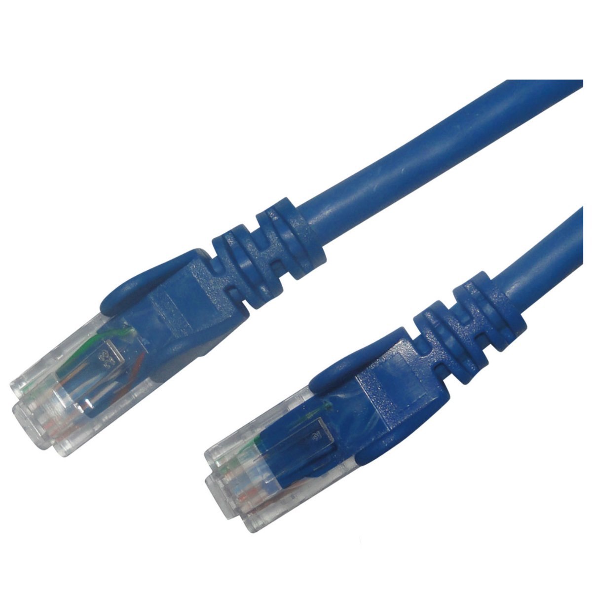 DataWorld Blue Cat6a Network Cable Patch Lead 2M