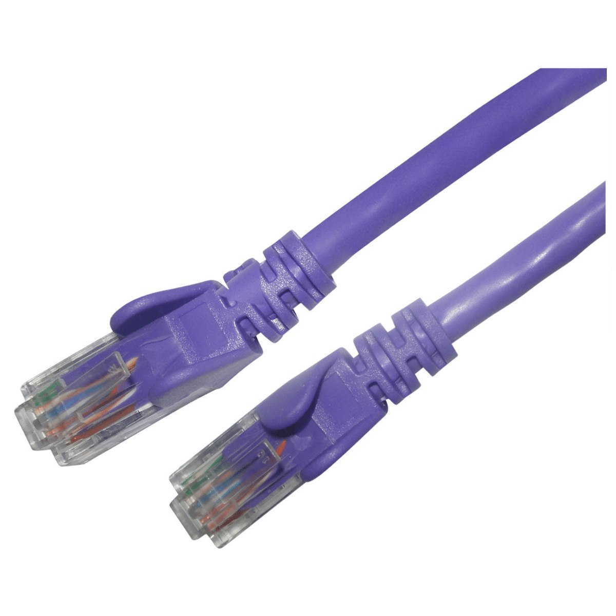 DataWorld Purple Cat6 Network Cable Patch Lead 2M