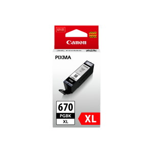 Canon PGI-670XLBK Original Inkjet Ink Cartridge - Pigment Black Pack