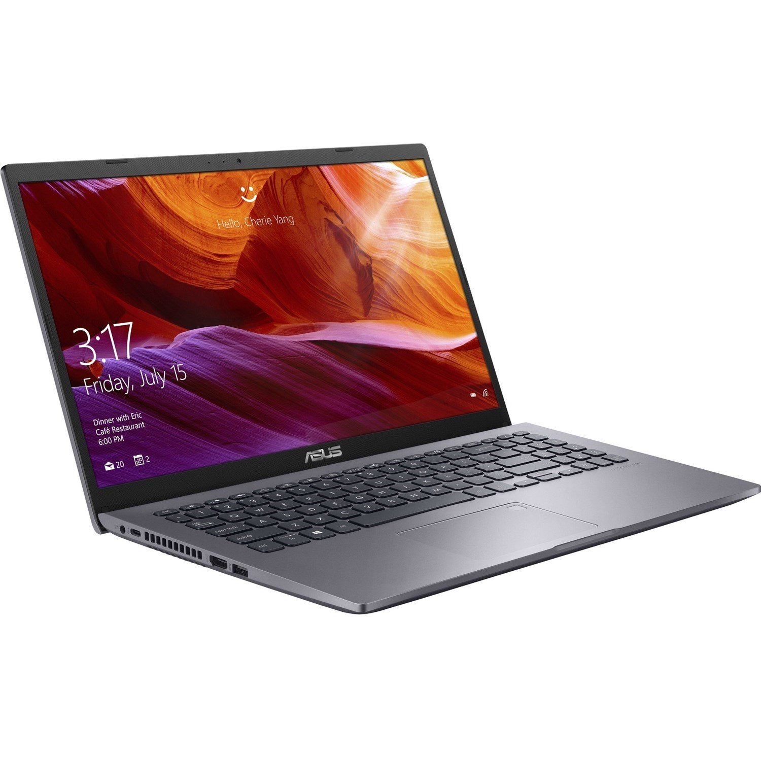 ASUS 15.6" Notebook, AMD Ryzen Processor, 12GB RAM, 512GB Solid State Hard Drive, Full-sized Backlit Keyboard with Numeric Keypad, Windows 10 Professional, ASUS 3 Year Warranty