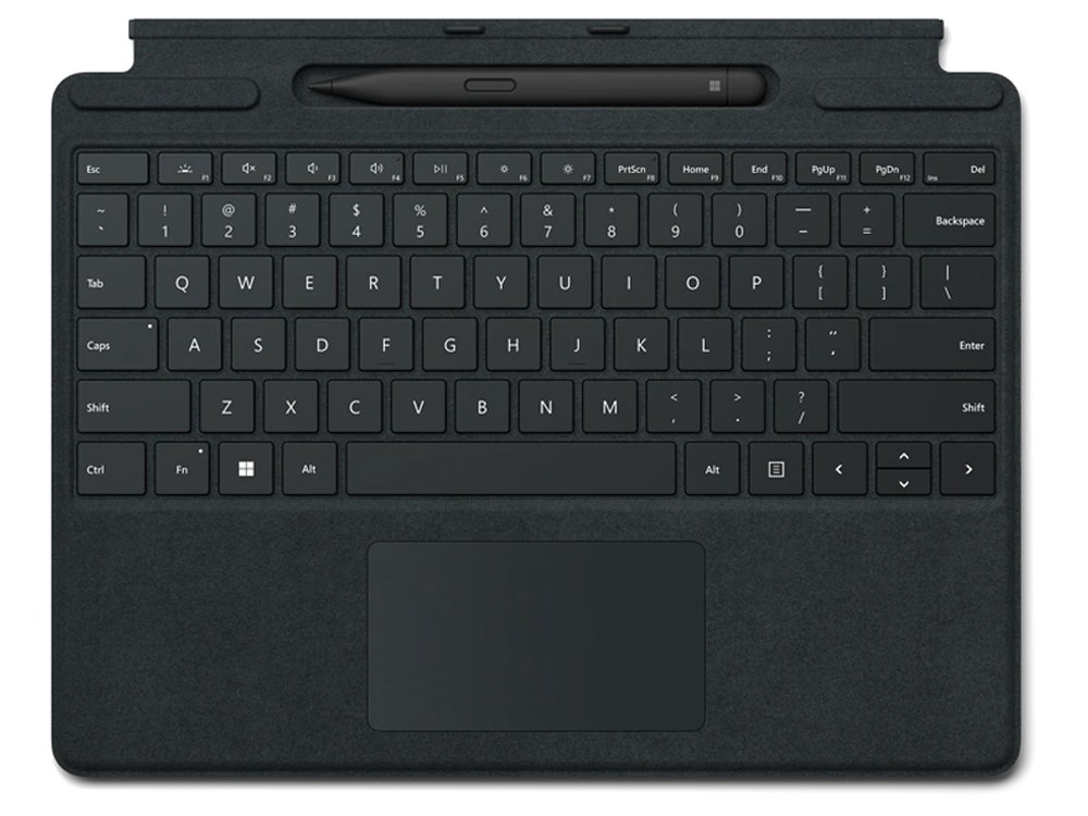 Microsoft Surface Pro Signature Keyboard with Slim Pen 2 for Business - Black