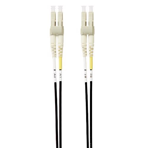 4Cabling 10M LC-LC Om4 Multimode Fibre Optic Patch Cable: Black