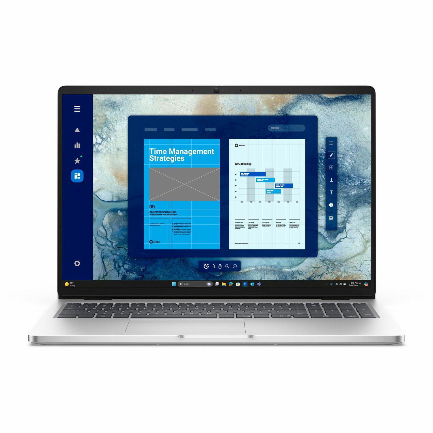 Dell Pro 14 Plus PB14250 14" Notebook - Full HD Plus - 60 Hz - Intel Core Ultra 5 235U - 16 GB - 512 GB SSD - English (US) Keyboard - Silver