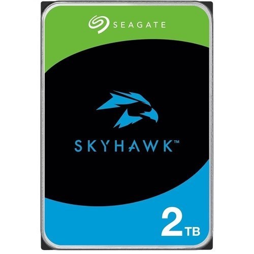 Seagate Skyhawk Surveillance Internal 3.5" Sata Drive, 2TB, 6GB/S, 5900RPM, 3YR WTY