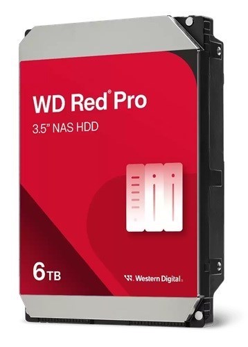 Western Digital WD Red Pro WD6005FFBX/ 6TB 7200 RPM Sata Iii 3.5" Internal Nas HDD