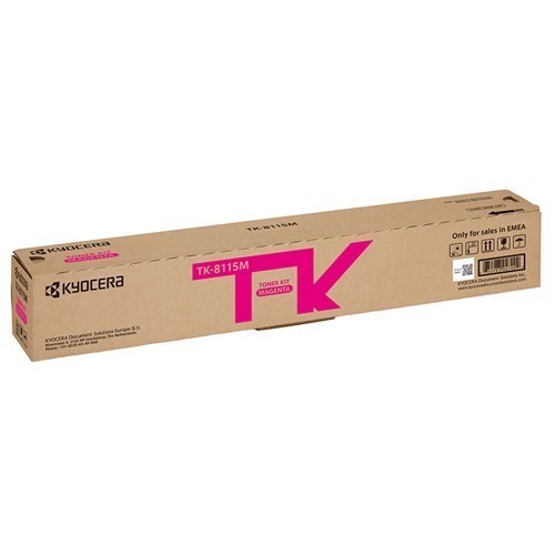 Kyocera TK-8119M Magenta Toner 6K For M8124 M8130