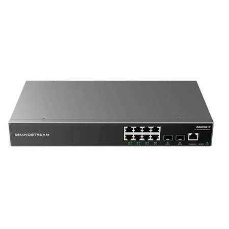 Grandstream Enterprise Layer 3 Managed Network Switch 8 X Gige 2 X SFP