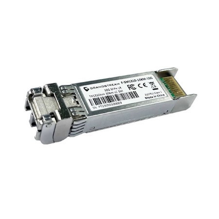 Grandstream SFP Fiber Module Single-Mode 1310NM 10-Kilometer 10GBPS