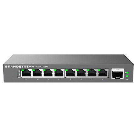 Grandstream Unmanaged 2.5 Multi-Gigabit Switch 8 X 2.5 Gige 1 X SFP