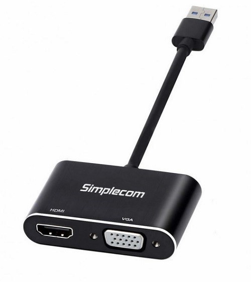 Simplecom SMP CNV Usb3-M-F-Hdmi-Vga-Adapter