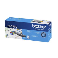 Brother TN-253C Cyan Toner Cartridge, 1 300 Pages