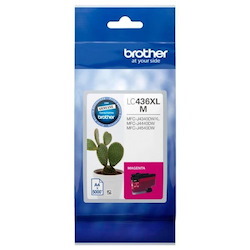 Brother LC-436XLM Magenta Ink Cartridge To Suit MFC-J6555DWXL - Up To 5000 Pages