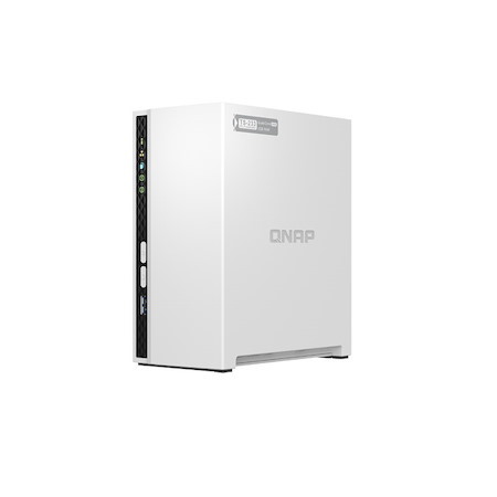 Qnap TS-233 2-Bay Nas (No Disk), Arm QC 2.0Ghz, 2GB, 1xGbE, 1xUSB3.2, 1xUSB, Tower