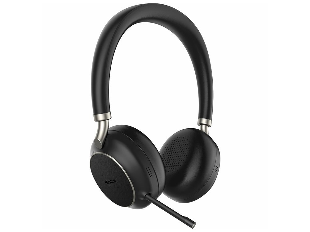 Yealink Bluetooth Stereo Headset With Anc And Retractable Mic. Black, Usb-C