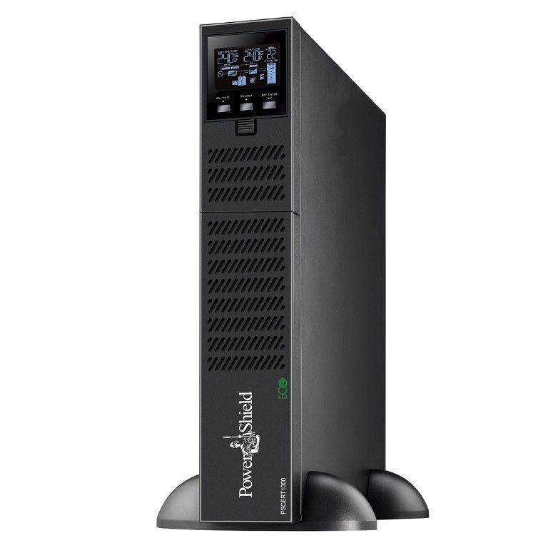 PowerShield Centurion RT 1000Va/900W - 10Amp True Online Double Conversion Rack/Tower Ups, 4 Aus Sockets, 2-Year Warranty