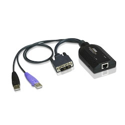 ATEN DVI-D/RJ-45/USB KVM Cable - 1