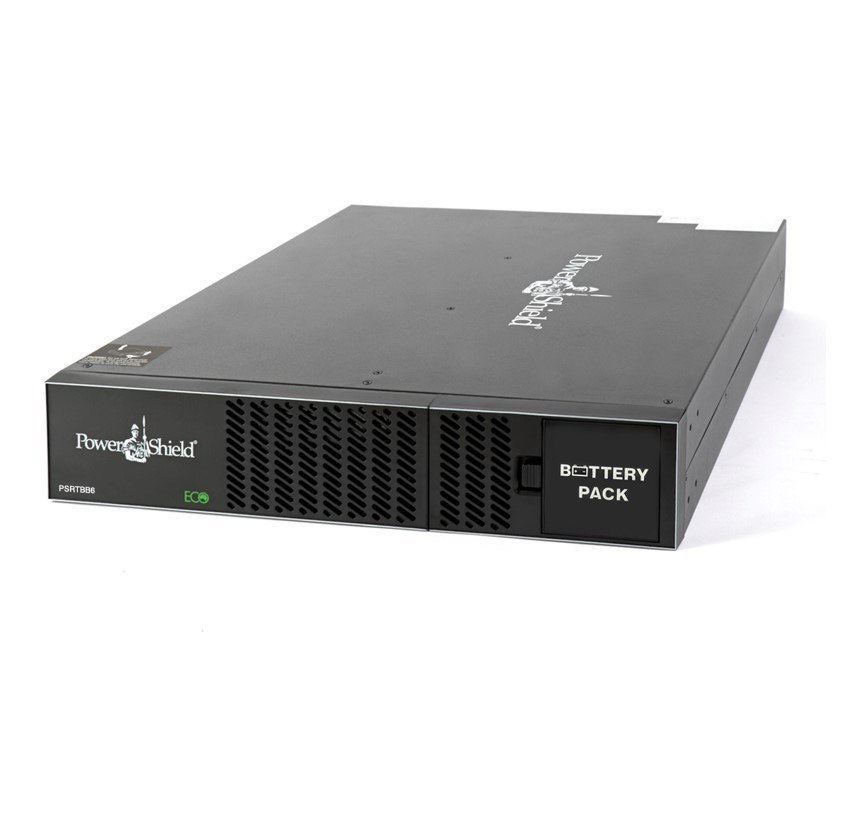 PowerShield Extended Battery Module For Pscert1000, 2U, 6 Batteries, Enhances Runtime And Reliability For Ups Systems