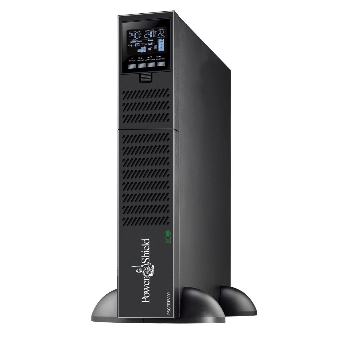 PowerShield Centurion Rack Ups 6000Va/6000W Long Run Model True On-Line, Double Conversion Ups, Hardwired, Requires Ext Battery