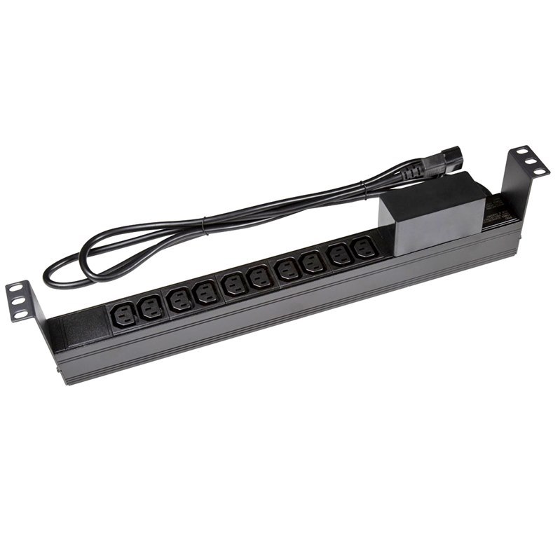 PowerShield Horizontal Pdu With Iec C14 Input, 10 X C13 Outlets, Provides Reliable Power Distribution For Horizontal Installations