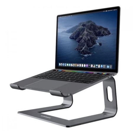 Mbeat® Stage S1 Elevated Laptop Stand Up To 16' Laptop (Space Grey) Material: Aluminium Alloy Product Weight: 0.9 KG