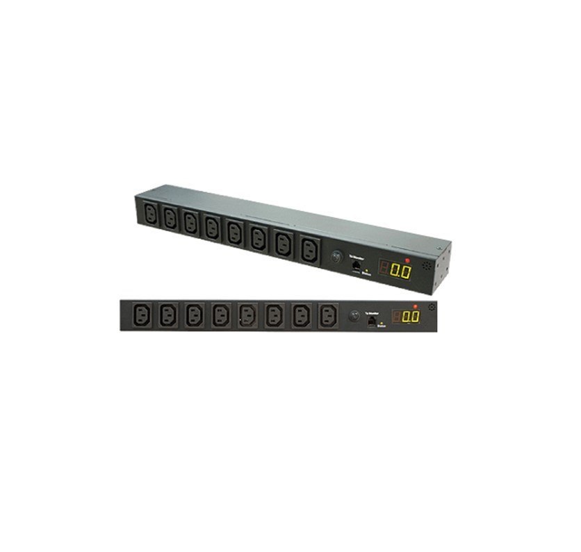 PowerShield Network Metered Pdu, 1U, C20 Input, 8 X C13 Outputs, Provides Efficient Power Distribution And Monitoring For Network Equipment