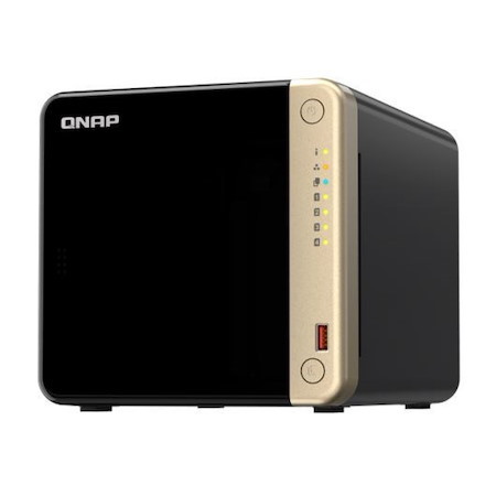 Qnap TS-464-8G 4 Bay Nas Intel Celeron N5095 Quad Core 8GB DDR4 2xM.2 2280 PCle 2x2.5GbE 1xSlot PCle Gen3x2 2xUSB3.2 1Xhdmi2.0 3YR WTY