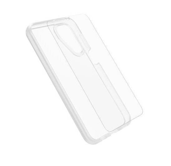 OtterBox React Case With Otter Glass Samsung Galaxy A15 5G (6.5') -Clear (78-81407),Drop+ Military Standard Case, 7 Years Warranty