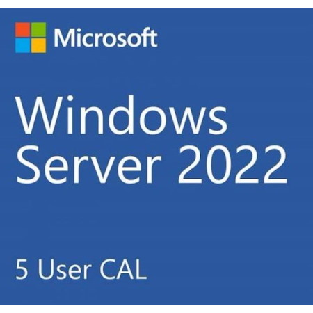 Microsoft Windows Server 2022 - License - 5 User CAL