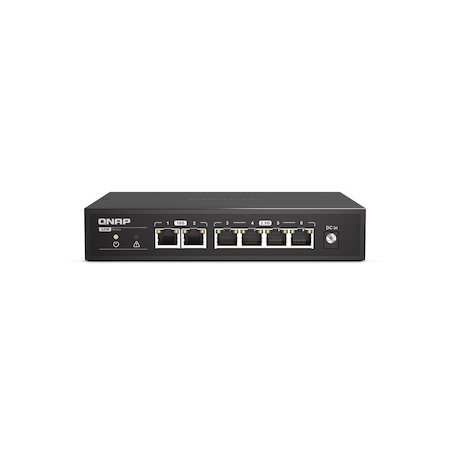 Qnap QSW-2104-2T A Plug & Play Switch Featuring 10GbE And 2.5GbE Connectivity, Suited For Soho And Professionals -Warranty 2 Years