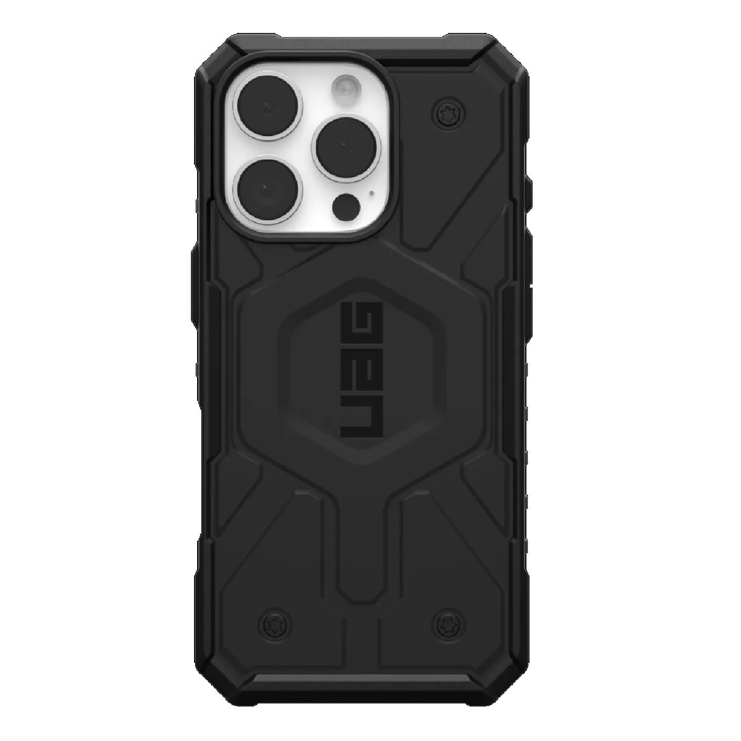 Uag Pathfinder MagSafe Apple iPhone 16 Pro (6.3') Rugged Case - Black (114468114040),18FT Drop Protection (5.4M),Tactical Grip, 10 Years Warranty