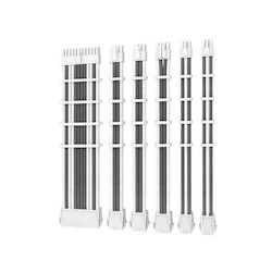 Antec Cip4 Cable Kit White Grey - 6 Pack, 24Atx, 4+4 Eps, 16Awg Thicker, High Performance 300MM Long Length. Premium Sleeved & Universal (LS)