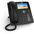 Snom Ips-D785 Sip Desk Phone, 4.3 Inch Colour Display, 480 X 272 Pixels, HD Audio, Usb, 48 Self-Labeling Keys