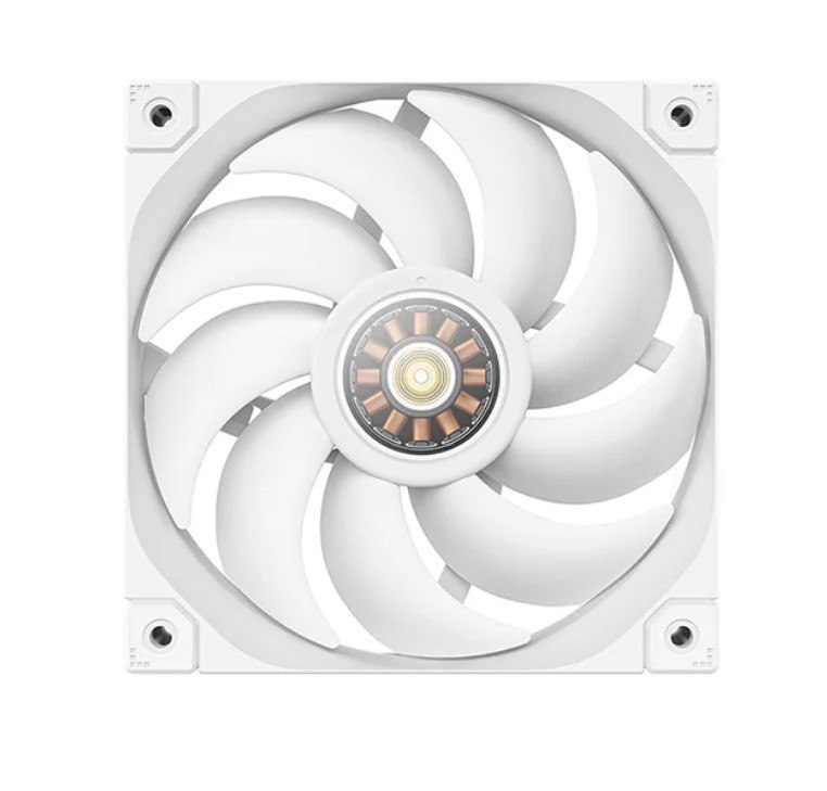 DeepCool FT12 White High-Performance Cooling 120MM Fans, 500-2150RPM, Low Operation Noise, High End Material