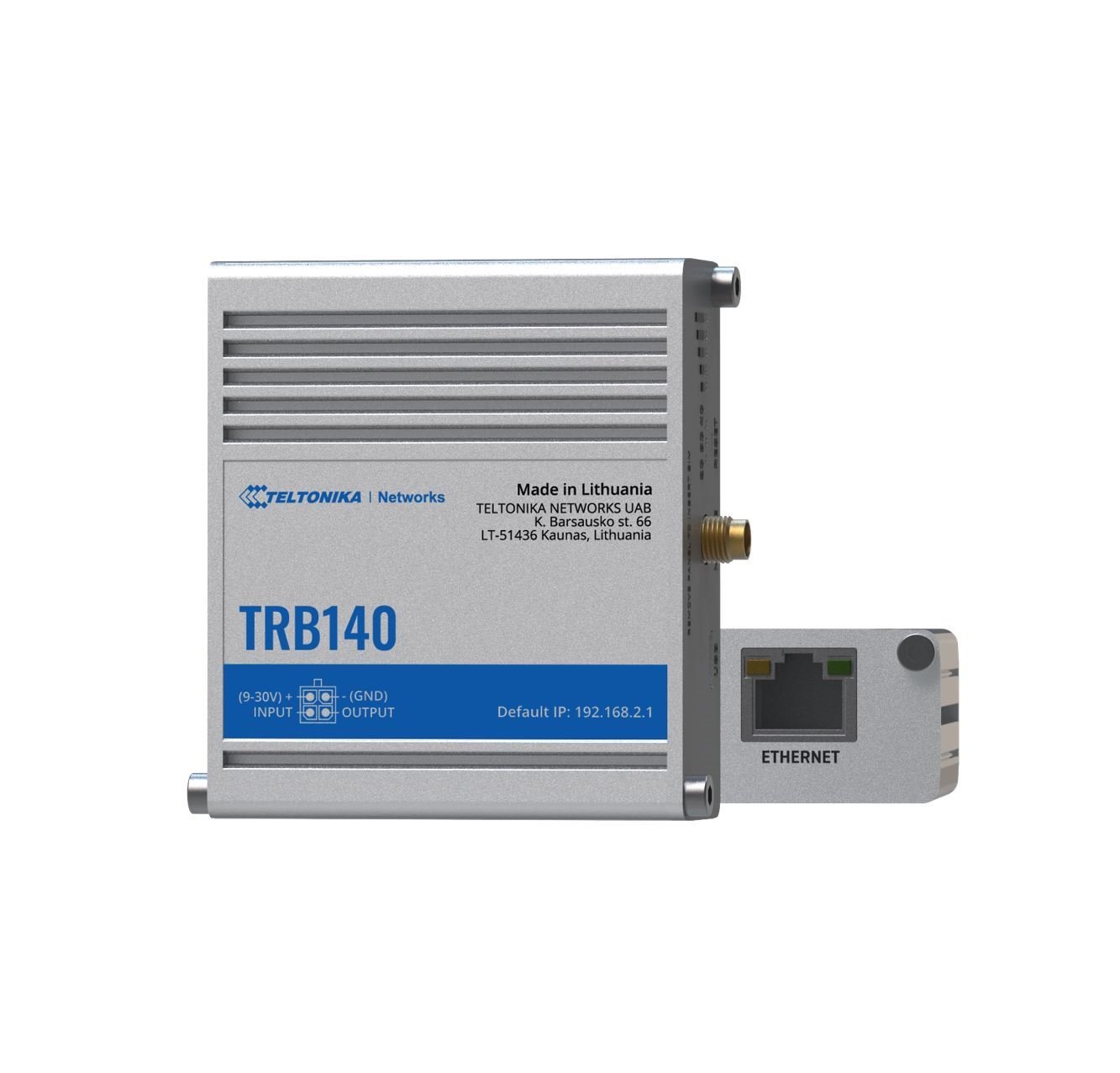 Teltonika TRB140 Industrial Rugged Lte Gateway, 4G/Lte (Cat 4), Compatible With Industrial DNP3 & Modbus Communication Protocols, Psu Included