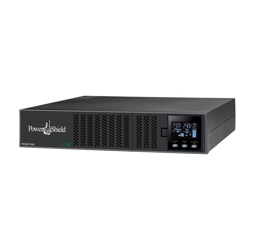PowerShield Centurion RT 1000Va Network Ready Bundle (Pscert1000, PSRK, PSSNMPV4), Reliable Network Protection For Small Setups