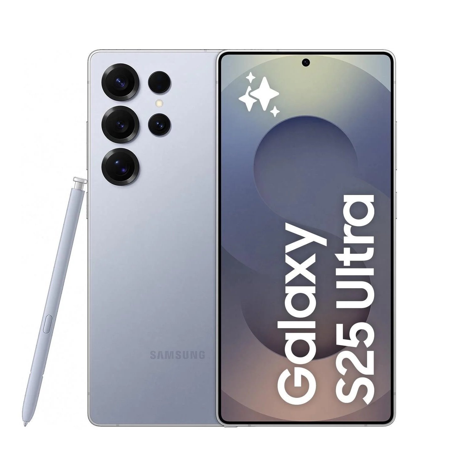 Samsung Galaxy S25 Ultra 5G 256GB - Titanium Silver Blue *Au Stock* , 6.9', 12GB/256GB, 200MP/50MP , Single + eSim, Ai , 5000mAh , 2 Years Warranty