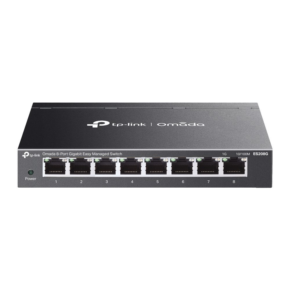 TP-Link Es208g Omada 8-Port Gigabit Easy Managed Switch