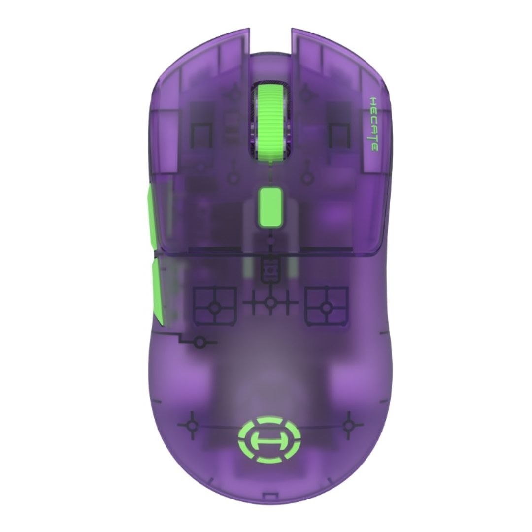 Edifier G3M Pro Tri-Mode Wireless Gaming Mouse -Transparent Purple 26000 Dpi 70 Hours Battery Lifespan Three-Way Wireless Connectivity