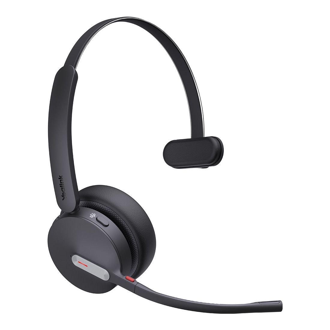 Yealink BH70 Bluetooth Wireless Mono Headset Uc, 3 Mic Noise Cancellation Talk Time Up To 35H BT51 C Dongle With Type A Adaper Comfort Wearing
