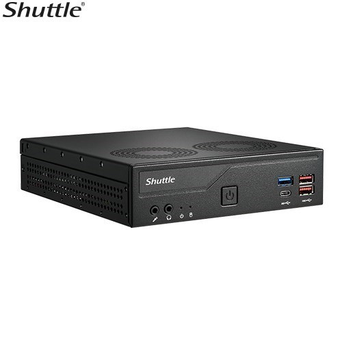 Shuttle DH770 Slim Mini PC, Intel ® 14TH/13TH/12TH Gen Lga1700 Socket, 1L, H770, 2X DDR5, 2X 2.5G Lan, 2X Com, 4X Usb 3.2 Gen 1, 4X Usb 3.2 Gen 2, 2X