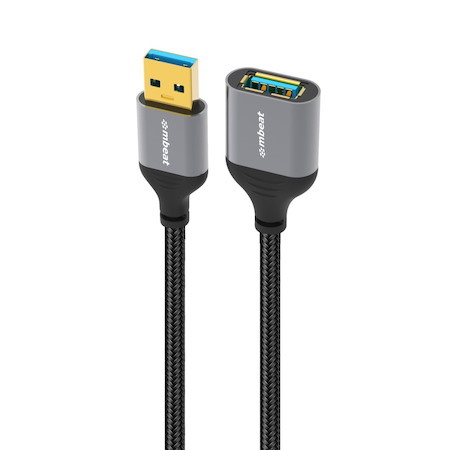Mbeat Tough Link 1.8M Usb 3.0 To Usb 3.0 Extension Cable Plug-and-Play Adaptive Practicality Speed: 5Gbps Package Weight: 96G