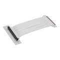 Msi MPG Pci-E 4.0 X16 Riser Cable 180mm-White Supports Atx / M-Atx / Mini Itx, 2X Usb 3.2, 1X Usb-C, 1X HD Audio, 1X Mic, Atx Power Supply(NEW)