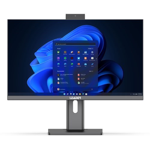 Leader Visionary Aio, 23.8' FHD, Intel I5-12450H, 16GB DDR4, 1TB NVMe SSD, Wi-Fi 6, 2M Camera, Vesa, 1 Year Warranty, Windows 11 Pro, Keyboard & Mouse