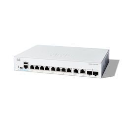 Cisco Catalyst 1300 C1300-8T-E-2G 10 Ports Manageable Ethernet Switch - Gigabit Ethernet - 10/100/1000Base-T, 1000Base-X