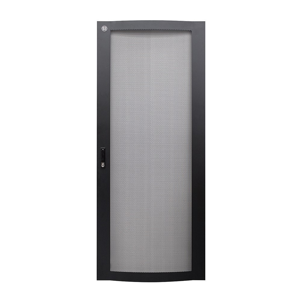 Serveredge 42Ru 800MM Wide Perforated Front Door - Arc Type